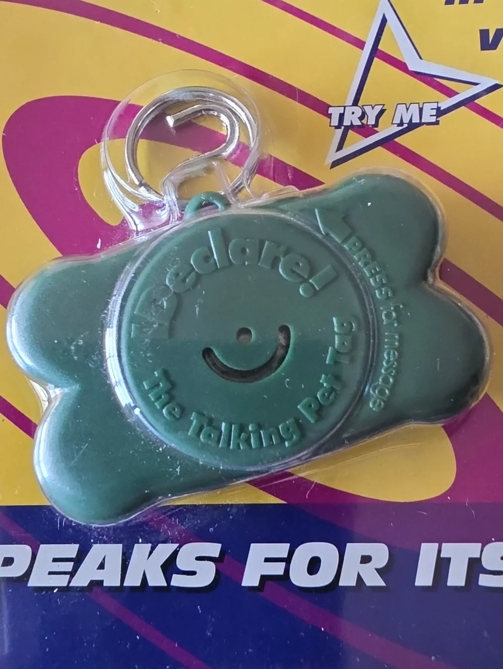 IDeclare! Talking Pet Tag, Digital, Record Own Voice, For Dogs & Cats